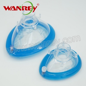 PVC Anesthesia Mask With Check Valve 